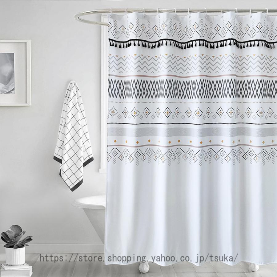 シャワーカーテン 目隠し 高級 動物 北欧 100*200 150*190 150*180 抗菌 冷暖房 おしゃれ 加厚 浴室窓 浴室カーテン 家庭用 シャワールーム 押し入れ