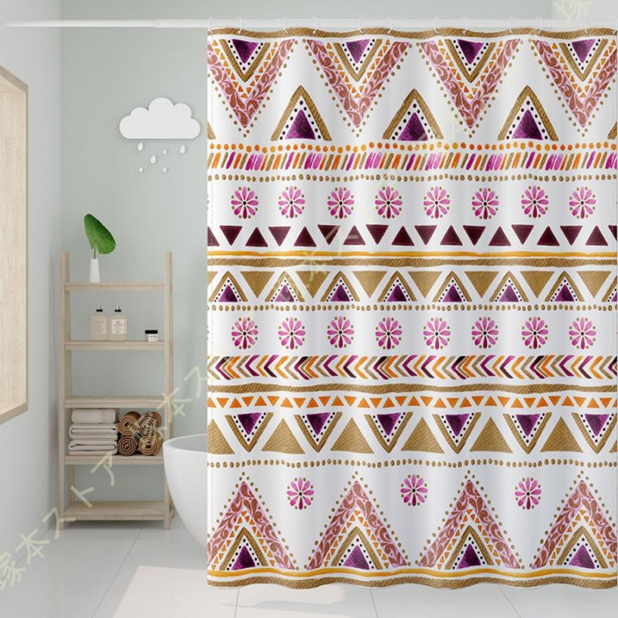 シャワーカーテン 200cm丈 布 目隠し 高級 外から見えない 北欧 100*200 150*190 150*180 抗菌 冷暖房 おしゃれ 星空 浴室窓 浴室カーテン 家庭用