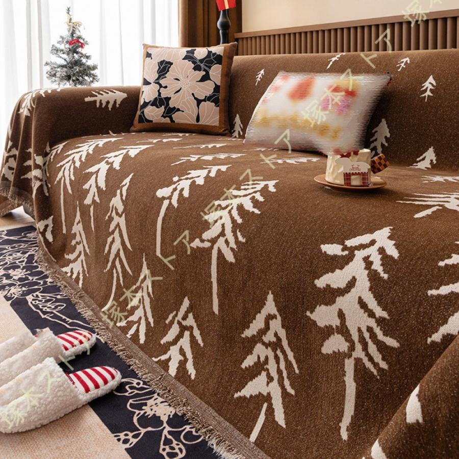 シェニール デザイン 上品 ソファカバー お洒落インテリア オールシーズン 耐久 多用途 柔らかい 室内..