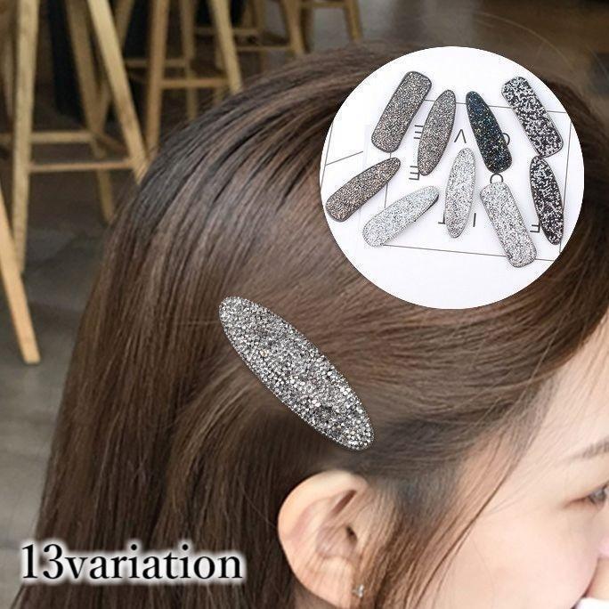 ヘアピン スリーピン パッチン留め 髪飾り ヘアアクセサリー レディース 女性 婦人...