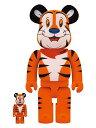 BE@RBRICK TONY THE TIGER FLOCKY Ver. 100％ & 400％