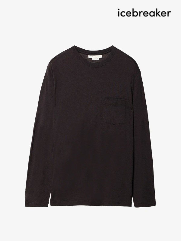 icebreaker ACXuCJ[bU MERINO 150 LS POCKET TEE #EB [IT62371] U m 150 OX[u |Pbg eB[ijZbNXj