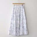 the last flower of the afternoonb䂭X panier tiered skirt #blue [TLF-124-sk001-tj]