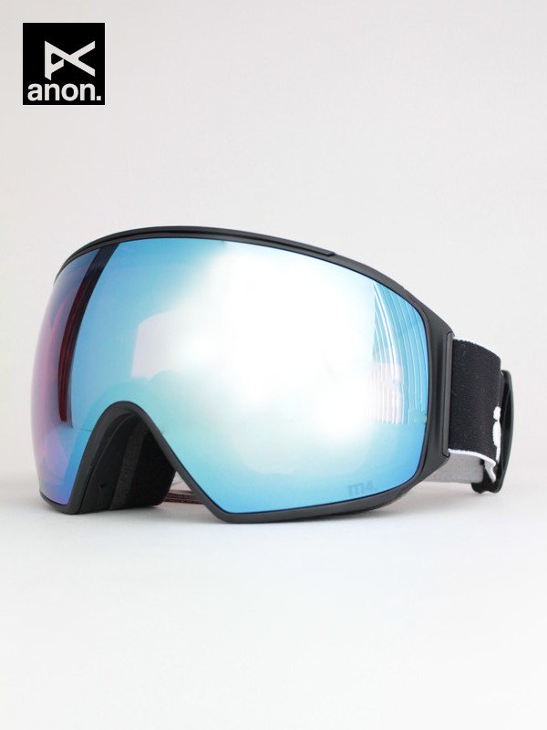 ANON アノン｜23/24モデル M4 Toric Goggles+Bonus Lens+MFI Face Mask #Black/Perceive Variable Blue [203411] M4 ローブリッジフィット ゴーグル(トーリック)+ ボーナスレンズ + MFI フェイスマスク