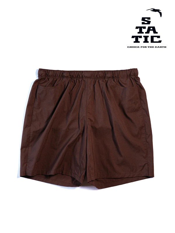 STATIC X^eBbNbFORGE LT SHORTS #Dark Brown [101323] tH[W LT V[c