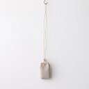 Hender Schemebassemble neck pouch M #beige [ol-rc-anm]