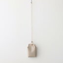 Hender Schemebassemble neck pouch L #beige [ol-rc-anl]