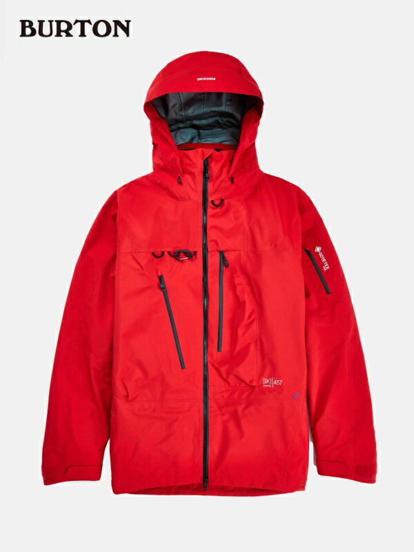 BURTON バートン｜23/24モデル ak Japan Guide GORE-TEX PRO 3L Jacket Turbo Red 233031 ジャパン ガイド ゴアテックスプロ 3L ジャケット（メンズ）