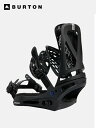 BURTON バートン|24/25モデル Men's Burton Genesis Re:Flex Snowboard Bindings #Black [105...