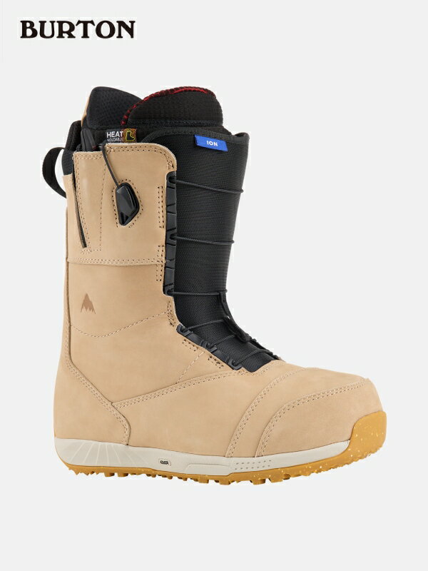 BURTON バートン｜23/24モデル Men 039 s Burton Ion Leather Snowboard Boots Sandstone 150851 メンズ メンズ Burton アイオン レザー スノーボードブーツ