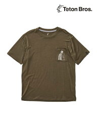 Teton Bros. ティートンブロス｜Tsurugi 10th Axio Tee #Olive [TB233-46022] ツルギ10thアクシオティ