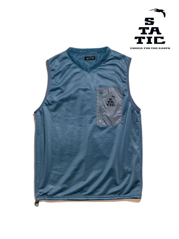 STATIC X^eBbNbADRIFT VEST #Ocean Blue [103323] Ahtg xXg