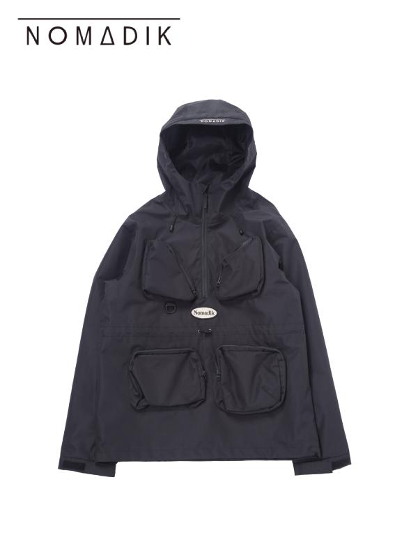 NOMADIK ノマディック｜23/24モデル ANORAK Jacket #BLACK アノラック ジャケット（メンズ）