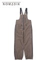 NOMADIK ノマディック|23/24モデル GLITCH BIB PNT #BROWN グリッチ ビブパンツ(メンズ)