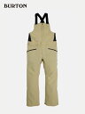 BURTON o[gb23/24f Reserve 2L Bib Pants #MUSHROOM [150031] U[u 2L rupciYj