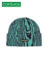 CORDUROY コーデュロイ|23/24モデル WARPWOOD BEANIE #TEAL ワーウッド