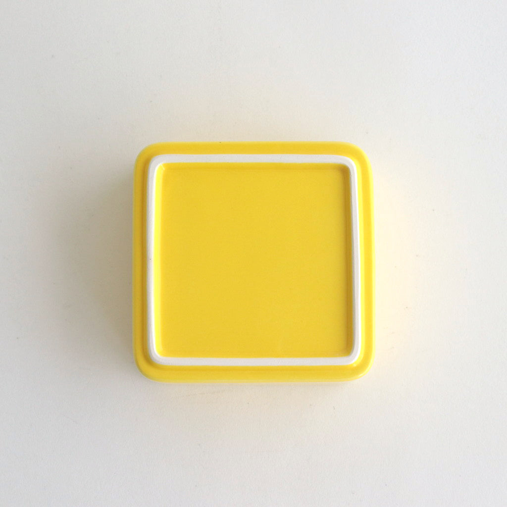 かもしか道具店|しかくいふたもの 胴 #YELLOWの紹介画像3