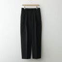 MARKAWAREbCLASSIC FIT TROUSERS #BLACK [A23D-03PT02C]