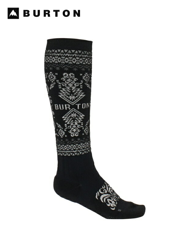 BURTON Сȥ23/24ǥ Imprint Round Socks #True Black [215791] ץ 饦 å