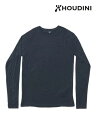 HOUDINI フーディニ｜Men’s Desoli Light Crew #Blue Illusion [840040] メンズ デソリ ライト クルー