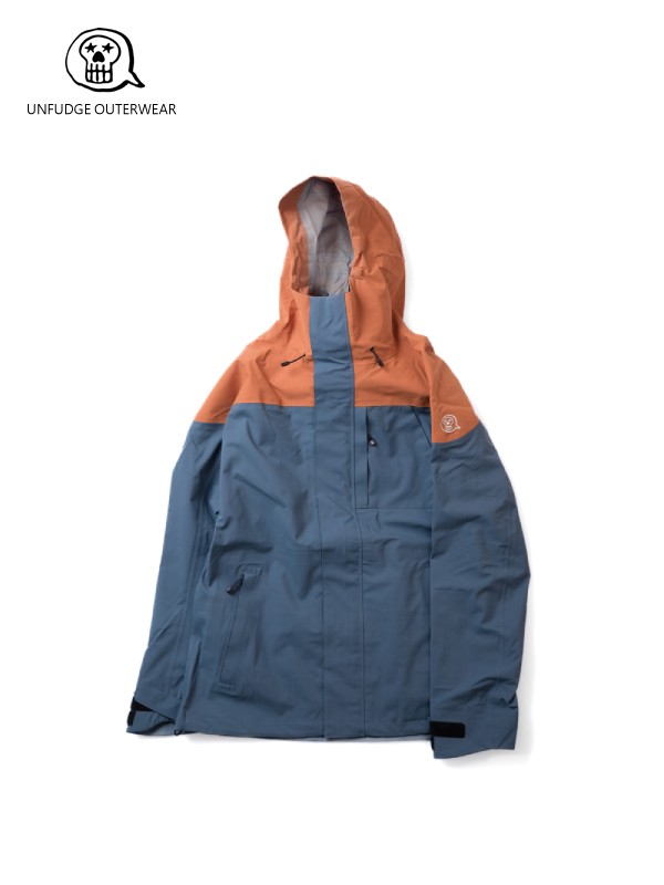 unfudge outerwear アンファッジ アウターウエア｜23/24モデル PEEP JACKET #BLUE GREY ピープジャケット