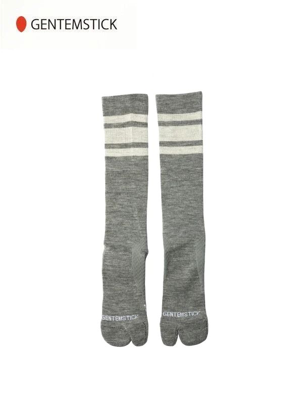 GENTEM STICK｜LW SOCKS / 2 TOE #GRAY