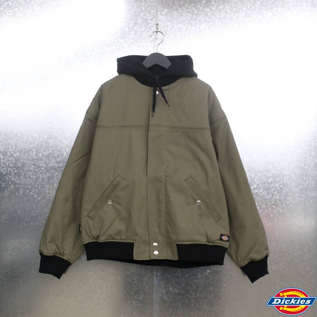 F-LAGSTUF-F DUCK DERBY JKT L.GREEN 21AW-FS-Dickies-01