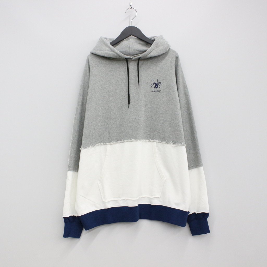 F-LAGSTUF-F | MULTI COLOR CUTOFF HOODIE #GRAY [23SS-FS-33/FS1067]のサムネイル