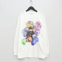 F-LAGSTUF-F | uFLOWERv L/S TEE #WHITE [23SS-FS-43/FS1111]