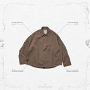 GOOPiMADE | uGNV-13v SOFTBOX Wide Pocket Shirt #Taupe [GOOPI-23SS-JAN-01]