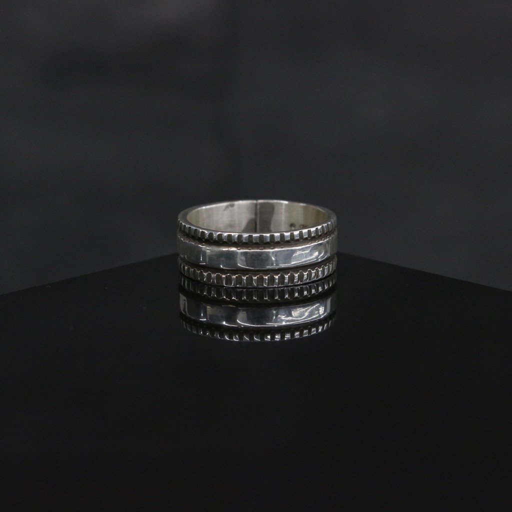 Indian Jewelry | BRUCE MORGAN | RING 16 #SILVER [22SS-BRUCE-RNG-01B]