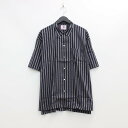 SON OF THE CHEESE | STRIPE OP SHIRT #NAVY [SC2210-SH10]