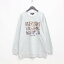 MEDICOM TOY | JACKSON POLLOCK STUDIO | CREWNECK SWEATSHIRT 「FLOAR BORDS 02」 #GRAY [22SC-JP-SW-02]