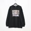 MEDICOM TOY | JACKSON POLLOCK STUDIO | CREWNECK SWEATSHIRT 「FLOAR BORDS 02」 #BLACK [22SC-JP-SW-02]