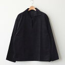 LENObCORDUROY SMOCK SHIRT #NAVY [H2302-SH018]