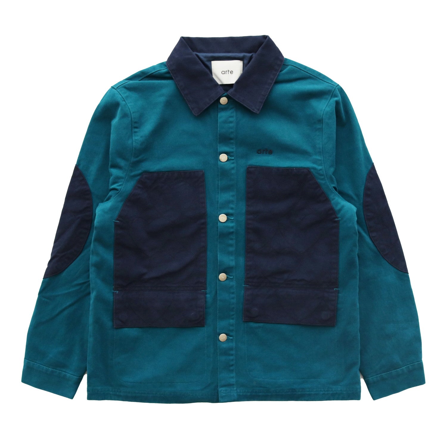 Rakuten - Arte｜Workwear Heart Padded Jacket #PETROL BLUE [AW23-081J]