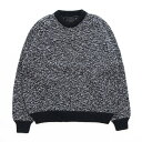 Taiga IgaribMetallic Knit #Black~White [TI025006]