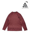 STATIC スタティック｜Men 039 s All Elevation L/S Basalt 100423 オール エレベーション L/S シャツ（メンズ）