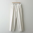 TANAKAbTHE WIDE JEAN TROUSERS #RAW WHITE [ST-108]