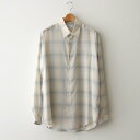 marka｜CHECK SHIRT BLUE CHECK M24A-12SH01C