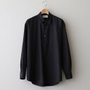 MARKAWARE｜ORGANIC WOOL 2/80 TROPICAL COMFORT FIT SHIRT CHARCOAL A24A-14SH01C