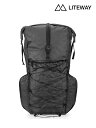 LITEWAY ライトウェイ｜BIGGIE PACK ULTRA 45L Ecopak EPL Ultra200X Black big ult ply blk ビギーパック ウルトラ