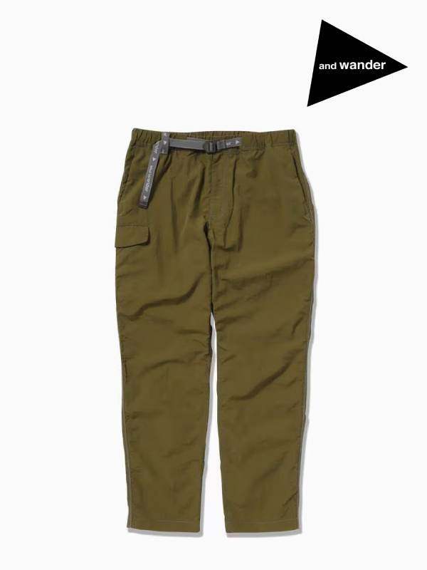 and wander Ah_[bWomen's Ny taffeta hiker pants #181/d.khaki [4152139] Ny ^t^ nCJ[ pcifB[Xj