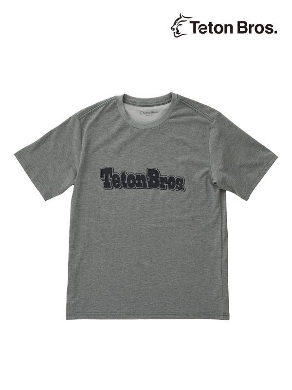 Teton Bros. eB[guXbWomen's TB Logo Tee #Green Gray [TB241-830] TB SeB[ifB[Xj