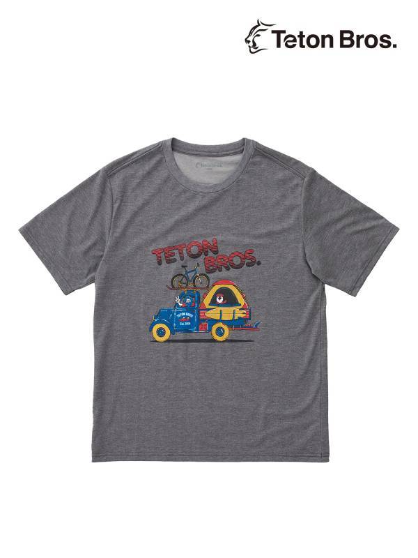 Teton Bros. eB[guXbTB Pickup Tee #Gray [TB241-810] TB sbNAbveB[iYj