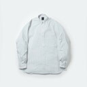 DAIWA PIER39bTECH BUTTON DOWN SHIRT L/S STRIPE #GRAY [BE-80024]