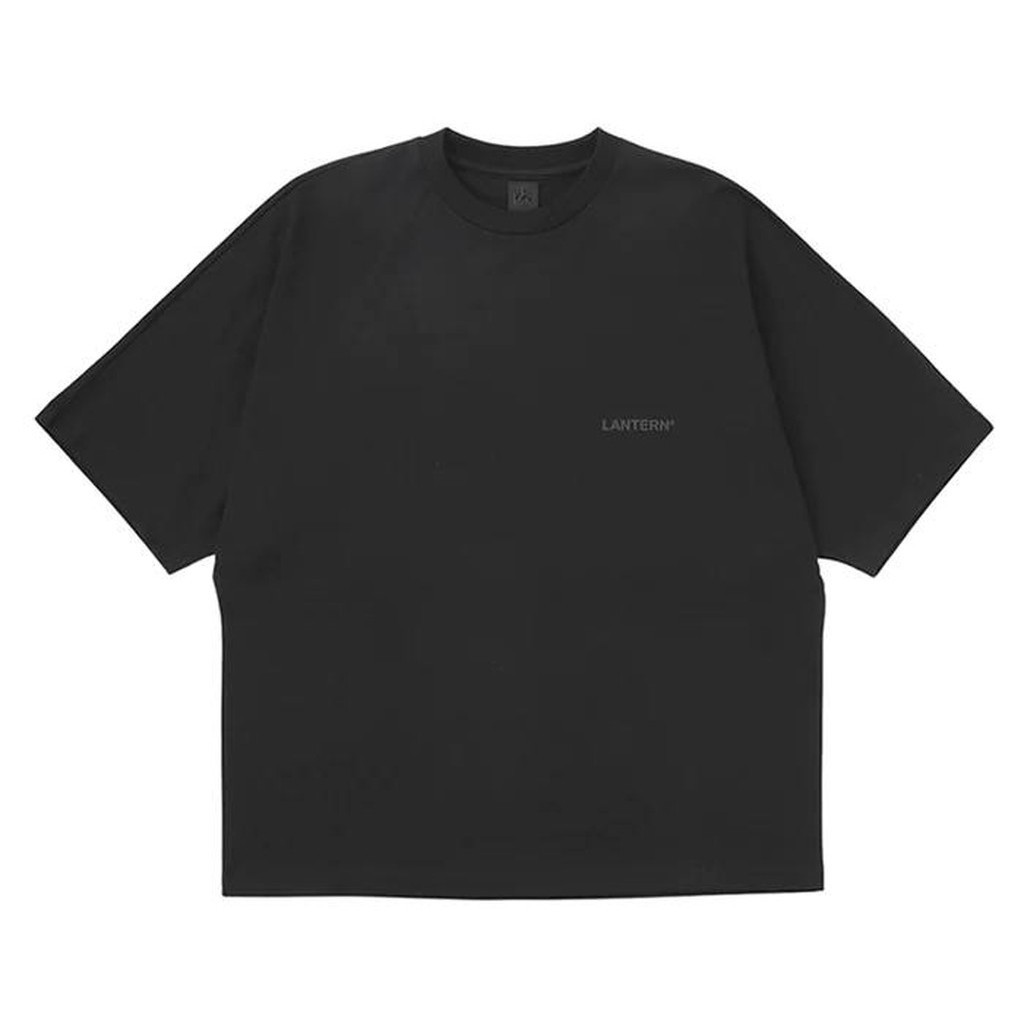 LANTERNDOLMAN SLEEVE GRAPHIC TEE #BLACK [MNA-LAN-21]