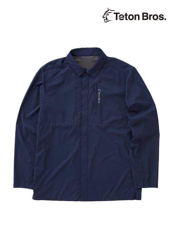 Teton Bros. ティートンブロス｜Sweet Water Shirt #Navy  スイート ウォーター シャツ（ユニセックス）