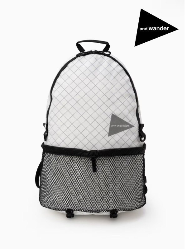 樂天商城 - and wander アンドワンダー｜ECOPAK 20L daypack #031/off white [4975192] エコパック20Lデイパック