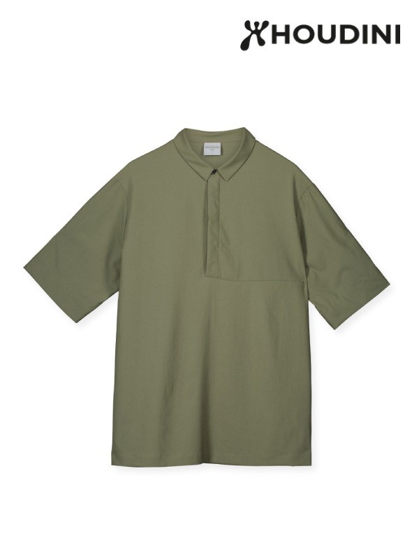 HOUDINI t[fBjbMen's Cosmo Shirt #Sage Green [238724] Y RX Vc